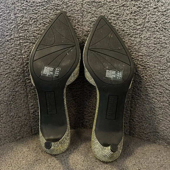 Martha Everyday Gold Metallic Heels - Picture 4 of 5